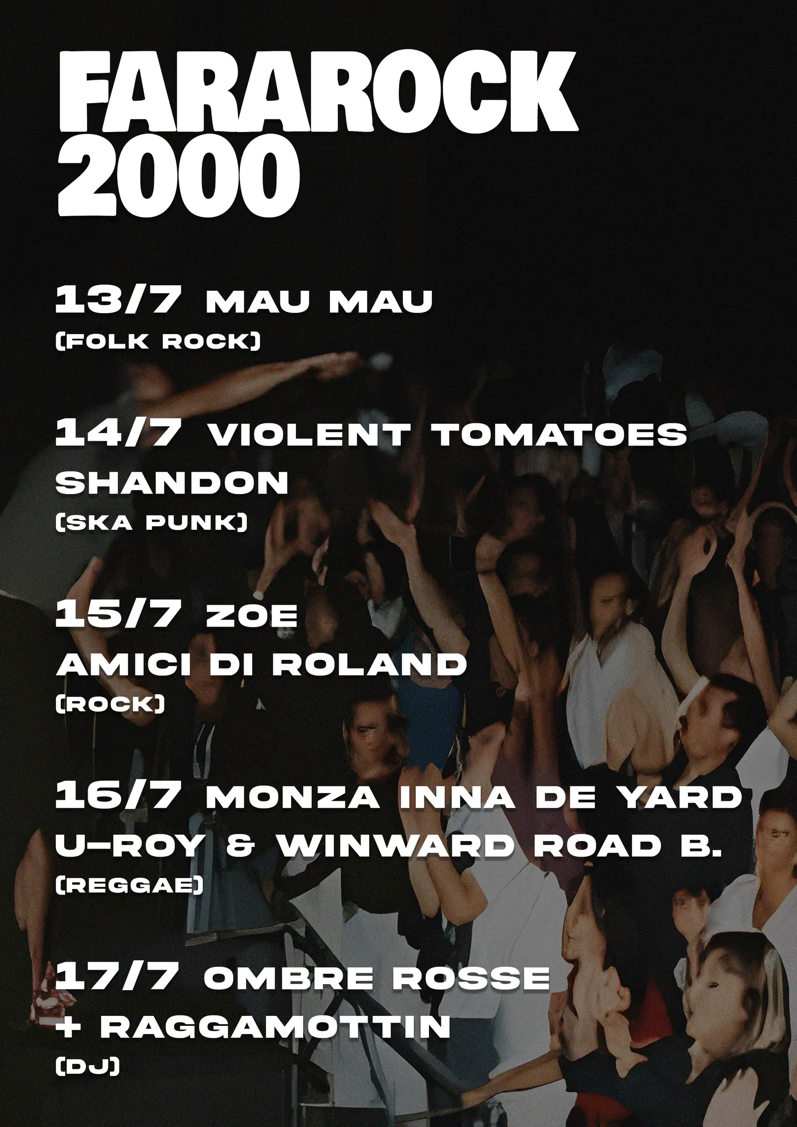 Locandina Fara Rock 2000