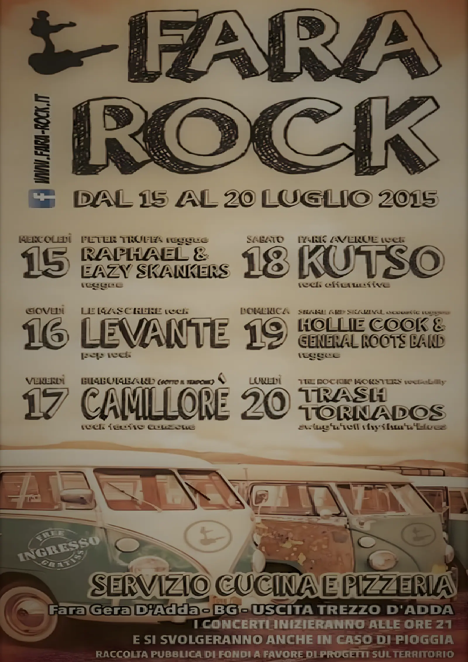 Locandina Fara Rock 2015