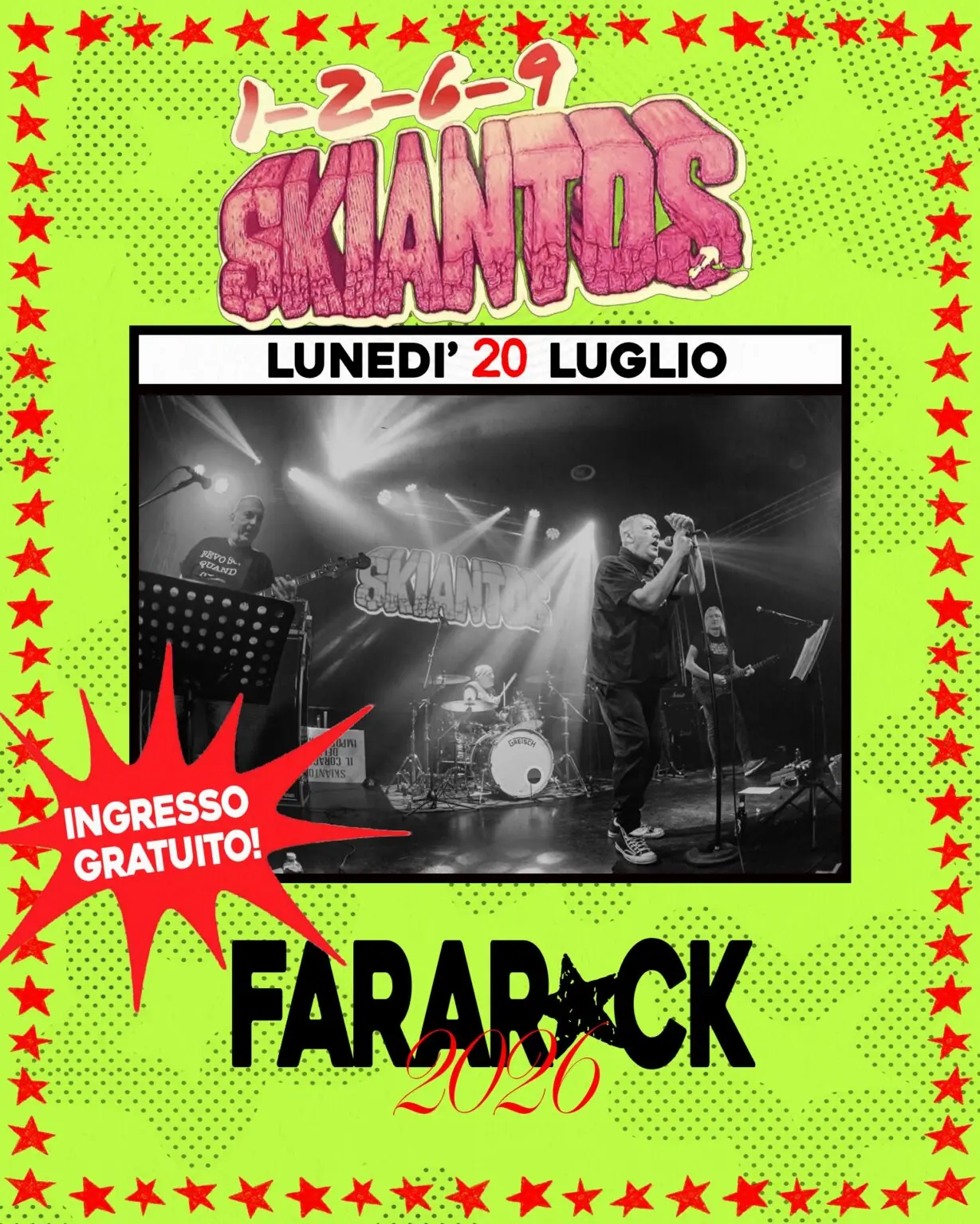 Skiantos — Fara Rock 2026