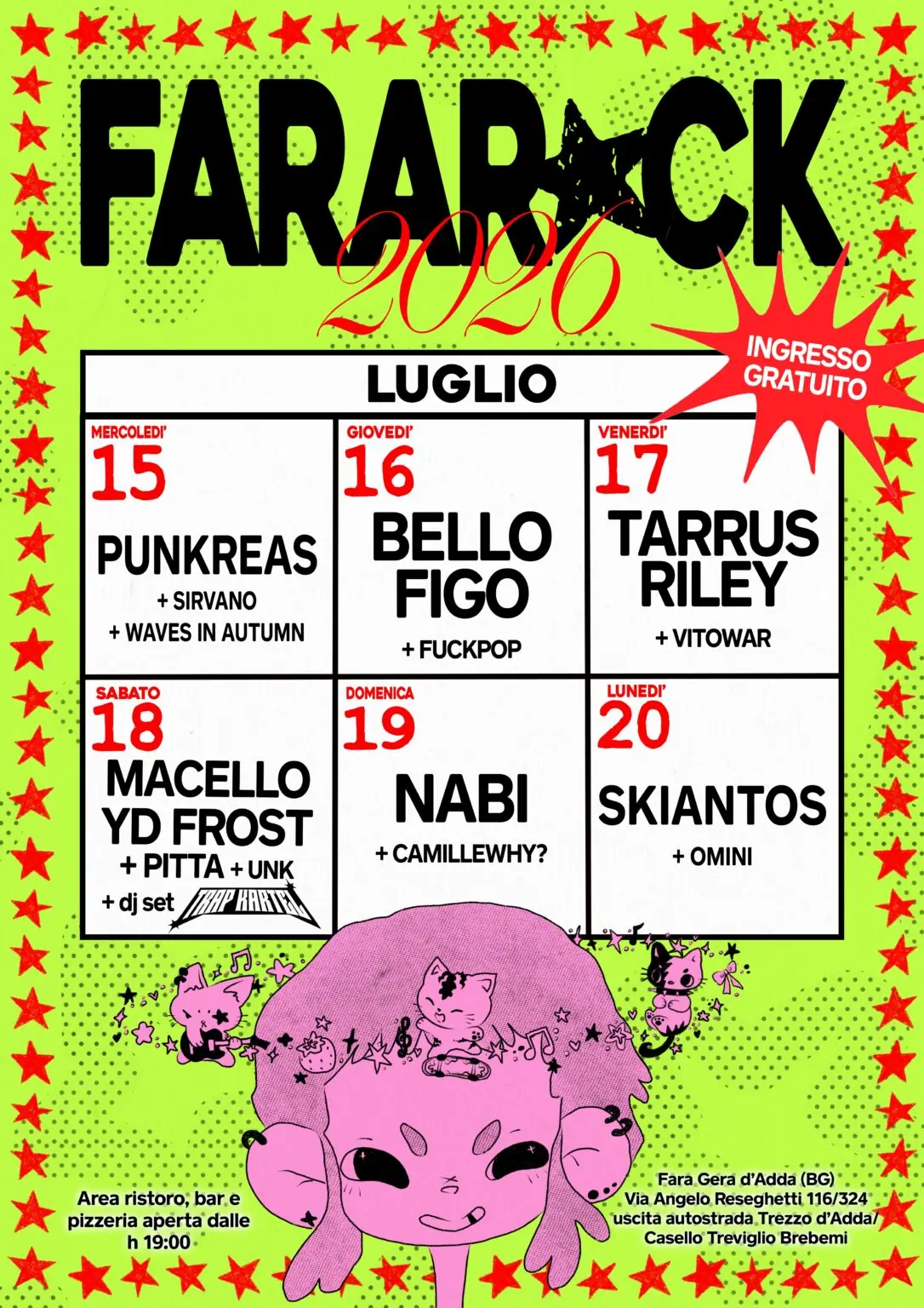 Fara Rock 2026 — locandina